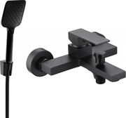 Mexen Uno R62 батерия за вана с душ комплект, черна - 7143R62-70