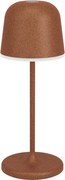 Eglo 901879 - LED димируема външна презареждаема настолна лампа MANNERA-S LED/1,8W/5V IP54 кафява