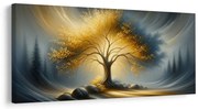 Картина на платно – Магическо дърво на живота в мъглата