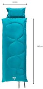 спален чувал Bestway Син 3º - 8 ºC 190 x 84 cm