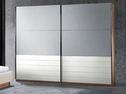 гардероб с плъзгащи врати ZETT2MDF 260 бежово