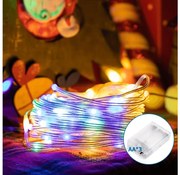 Aigostar - LED коледен гирлянд 100 LED, 3xAA, 10,3 м, мултицветен