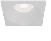 Вдлъбнати Точкова светлина покрив Maytoni Zoom square-бял