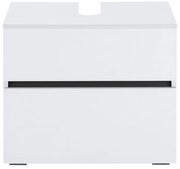 Бял шкаф за умивалник , 60 x 55 cm Wisla - Støraa