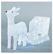 LED външна коледна декорация LED/3,6W/230V IP44 студена бяла елен