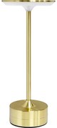 LED акумулаторна настолна лампа със сензорно управление TAVOLO LED/2,5W/5V 2400 mAh 3000-6000K златна