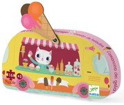 Djeco - Пъзел Камион за Сладолед 16части