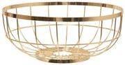 Купа с плодове Настоящо време Злато Open Grid - PT LIVING