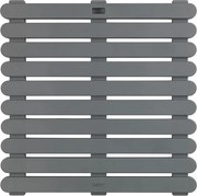 Тъмно сив килим на открито Outdoor Grey, 55 x 55 cm - Wenko