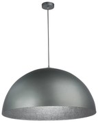 Пендел SFERA 1xE27/60W/230V Ø 35 см сив/сребрист