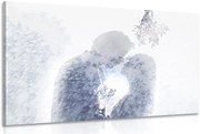 Картина на платно – Влюбена двойка под имела