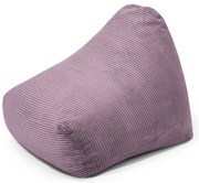 Лилав детски пуф от рипсено кадифе Snug 80 – SLOWDOWN