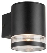 LED Екстериорен соларен аплик LED/1W/3,7V 3000K IP54 черен