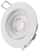 LED крушка EDM Вдлъбнат Бял 5 W 380 lm (110 x 90 mm) (4000 K) (7,4 cm)