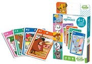 Cartamundi Карти за игра Disney, животни, 4 в 1