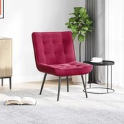 4012321 vidaXL Релаксиращ стол Винено червено 64x74x84 cm кадифе