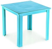 Horecano - Пластмасова детска маса 48x48xh40см тюркоаз KIDS-(TRN- 050-06)