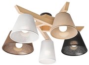 Плафониера ANTONIO 5xE14/40W/230V, монтаж на таван