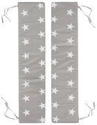 Сиво-бежови покривала за детски градински комплект в комплект 2 бр. 18x90 cm Little Stars – Roba