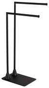 WENKO 23711100 - Стойка за хавлии HELLA 41x79 cm черна