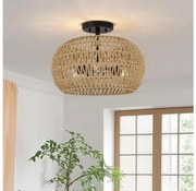 Quoizel QZ-CASABLANCA-3SF-PBZ - Таванно осветително тяло CASABLANCA 3xE27/60W/230V