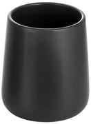 Aqualine - Поставка за четки за зъби NERO керамика/черен