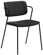 Черен трапезен стол Zed - DAN-FORM Denmark