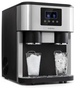 Klarstein Eiszeit Crush, ледогенератор, 2 размера, натрошен лед, сребърен