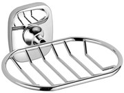 Aqualine - Телена сапунерка за монтаж на стена RUMBA лъскав хром