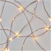 LED  външен гирлянд 100xLED/15m IP44 топло бяло