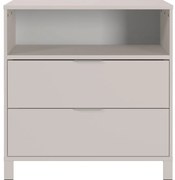 Кремав детски скрин 89x92x54 cm Alkmaar – Germania