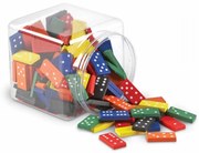 Learning resources  -  Гигантско домино - 168 цветни плочки
