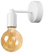 Аплик РАМ, бял, 1xE27