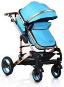 Комбинирана детска количка Gala MONI - тюркоаз