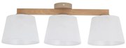 Brilagi - Плафониера LATTE SABIA 3xE27/15W/230V бор/бял