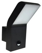 LED Външно стенна лампа с сензор LESK LED/9W/230V 4000K