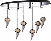 ITALUX MD115824-6PLUS4L O - Пендел CARLO 10xG4/20W/230V