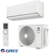 Инверторен климатик Gree Airy GWH18AVDXE-K6DNA1A, 18000 BTU, 35 м2, А+++, Wi-Fi, R-32, Бял