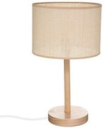 Настолна лампа atmosphera Della, 42 см, Естествено дърво