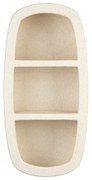 Кремав стенен рафт на няколко нива 23 cm Veda – Dutchbone