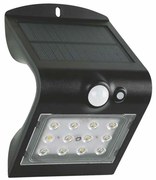 LED соларен стенен фенер с сензор LED/1,5W/3,7V 1200 mAh IP65