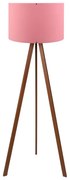 Подова лампа AYD 1xE27/40W/230V розова/кафява