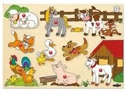 Classic World - Пъзел с животни - Фермата