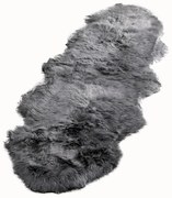 Двойна сива овча кожа, 60 x 240 cm - Native Natural