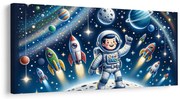 Картина на платно – Галактическо приключение на малък герой