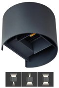 LED Екстериорен аплик REKA LED/7W/230V IP54 антрацит