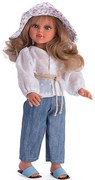 Asi - Кукла Сабрина, с дънков панталон и бяла блуза 0516540