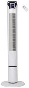 Вентилатор кула Elite ETTF-0332, 45W, 100 см, Таймер, 3 скорости, LED дисплей, Дистанционно, Бял