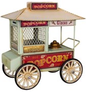 Метална малка декорация Popcorn Cart - Antic Line