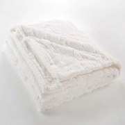 Кремаво одеяло от микроплюш 180x220 cm Foxy – douceur d'intérieur